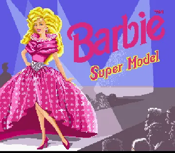 Barbie Super Model (USA) screen shot title